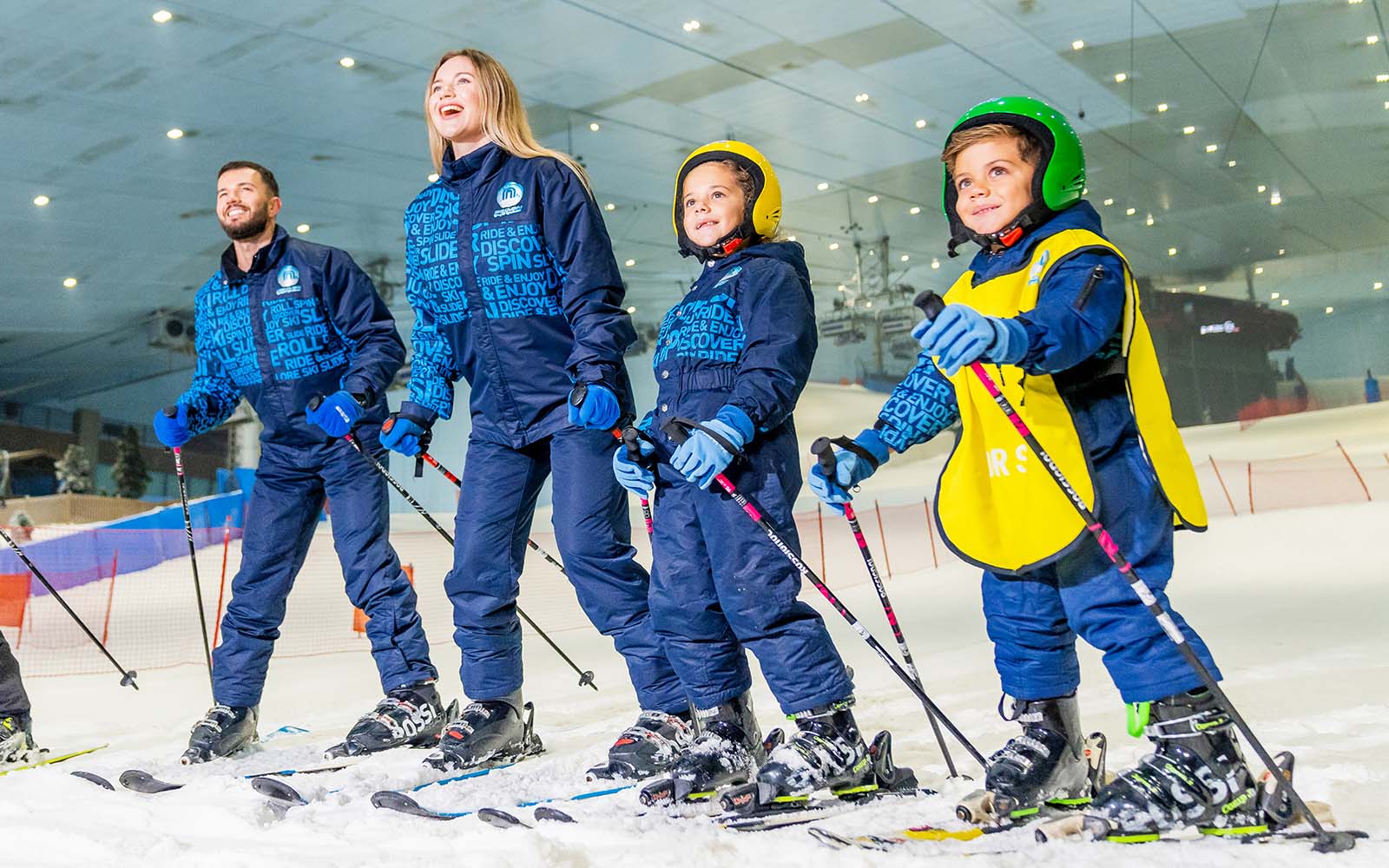 Family-Skiing